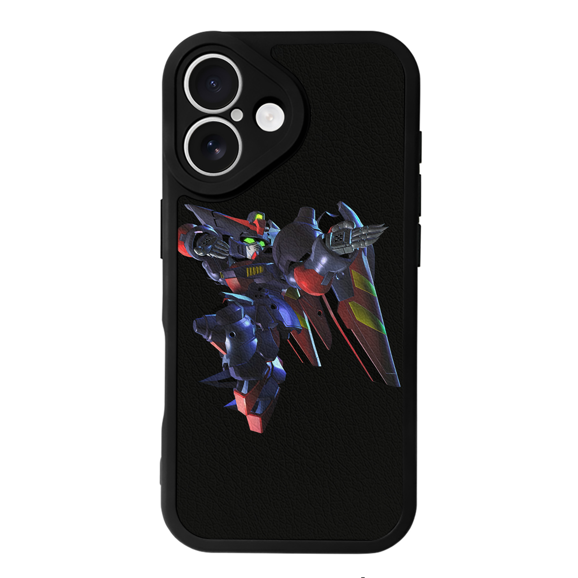 （画像用） 機動戦士ガンダム Mobile Suit Gundam 【iPhone 16シリーズ対応】シリコンスマホケース（レザー調） 材質：シリコン